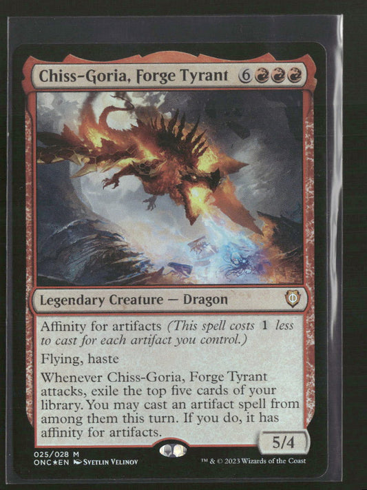 Commander: Phyrexia: All Will Be One Chiss-Goria, Forge Tyrant #25