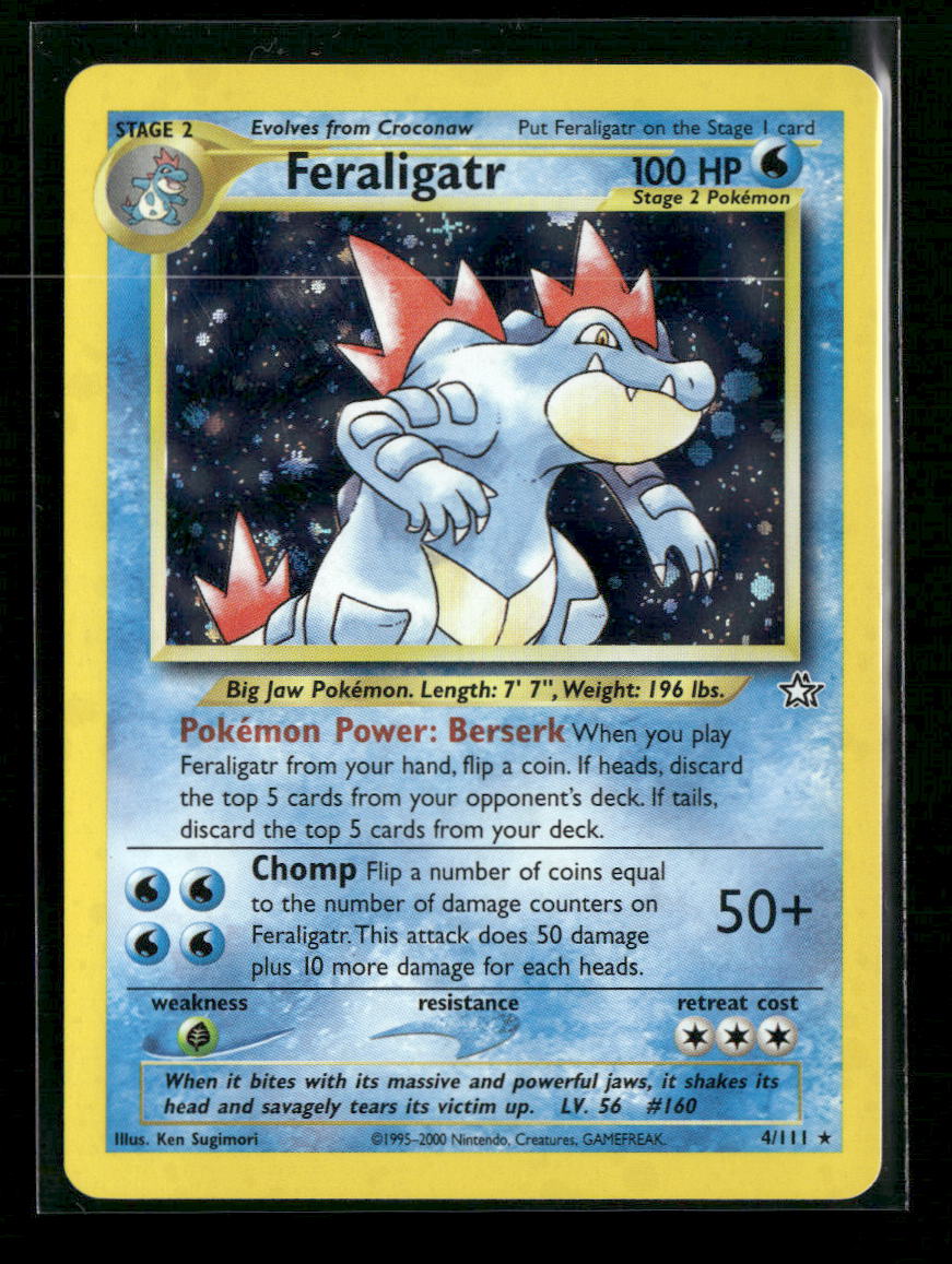 Neo Genesis Feraligatr Unlimited #4/111