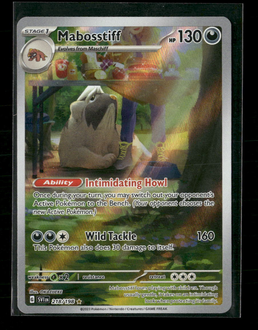 SV01: Scarlet & Violet Base Set Mabosstiff #218/198