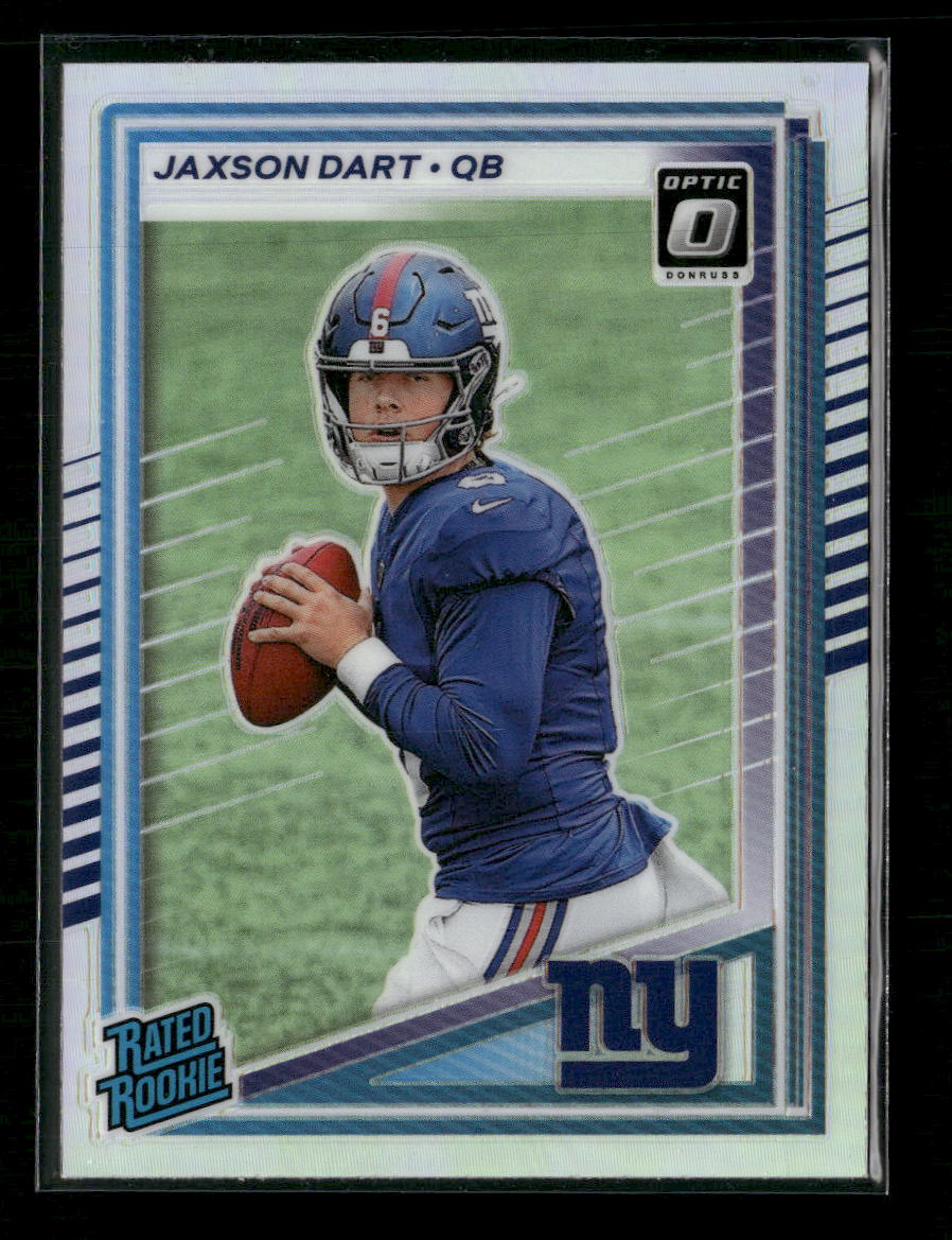 2025 Donruss Optic Rated Rookies Preview Holo Jaxson Dart Rookie #400