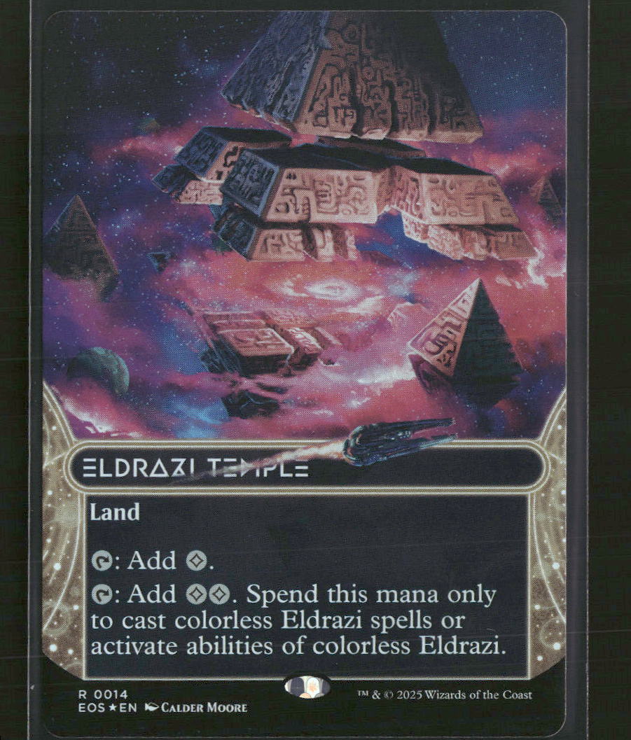 Edge of Eternities: Stellar Sights Eldrazi Temple (0014) (Borderless) #14
