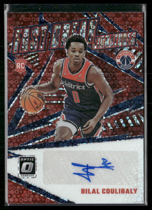 2023-24 Donruss Optic #FBS-BIL Bilal Coulibaly Fast Break Signatures