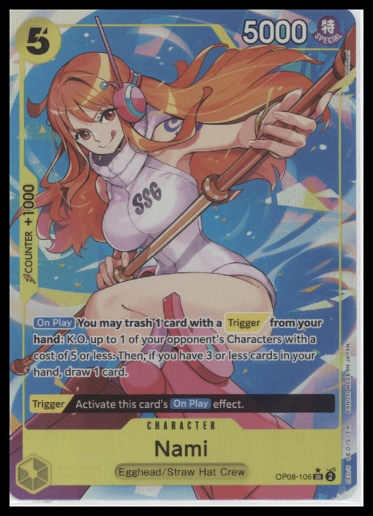 Nami (Parallel) Two Legends #OP08-106