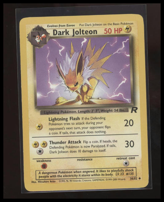 Team Rocket #38/82 Dark Jolteon