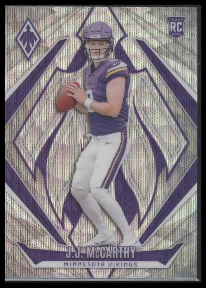 J.J. McCarthy 2024 Panini Phoenix #185 Ice