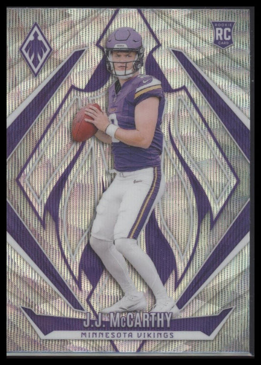 J.J. McCarthy 2024 Panini Phoenix #185 Ice