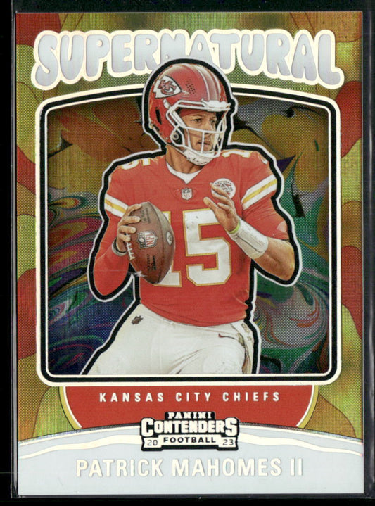 2023 Panini Contenders #10 Patrick Mahomes II Supernatural