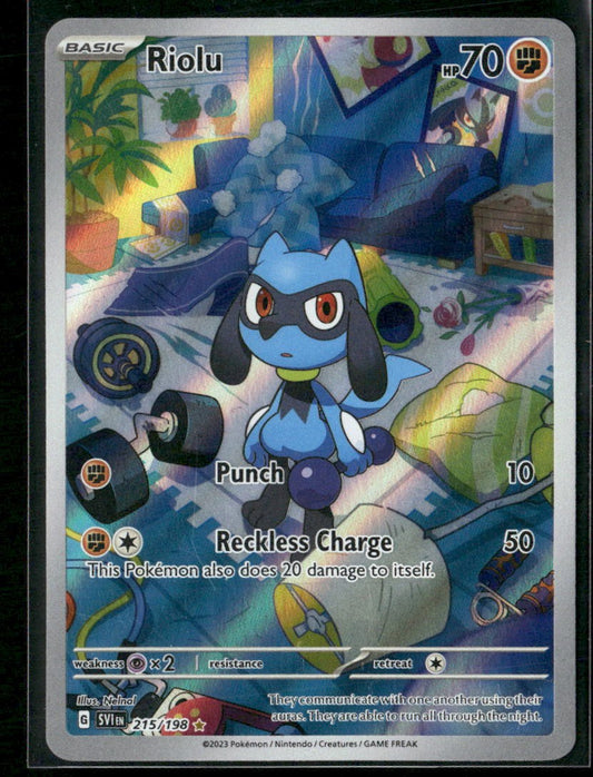 Riolu SV01: Scarlet & Violet Base Set #215/198