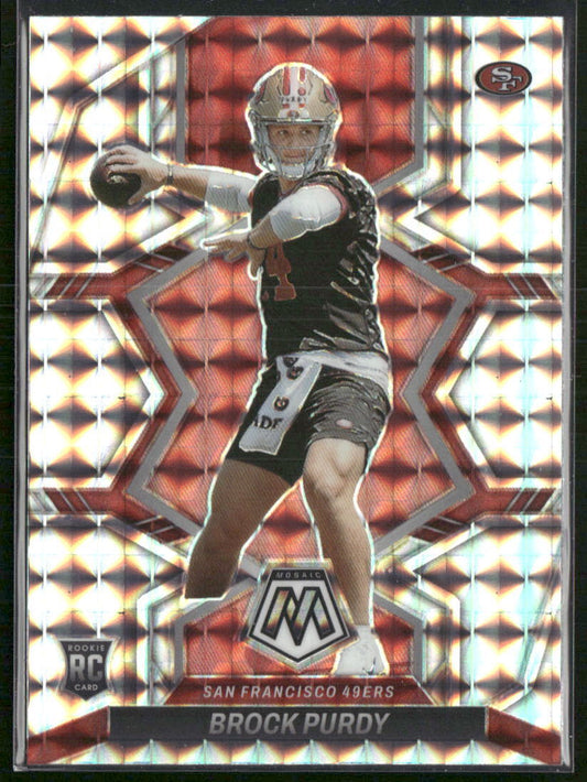 2022 Panini Mosaic #367 Brock Purdy Mosaic