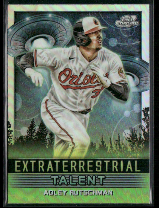 2024 Topps Chrome Cosmic #ET-13 Adley Rutschman Extraterrestrial Talent