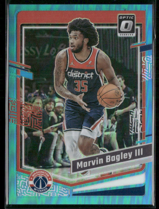 2023-24 Donruss Optic #84 Marvin Bagley III Aqua #/249