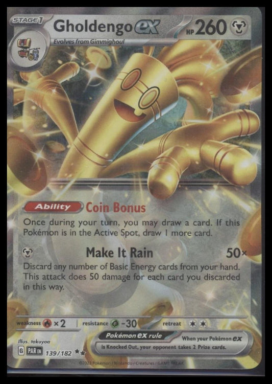 Gholdengo ex SV04: Paradox Rift #139/182