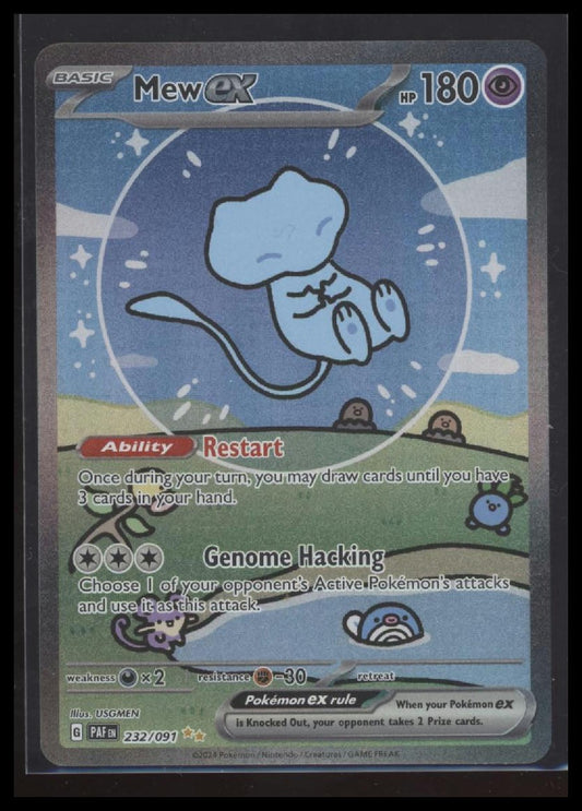 Mew ex SV: Paldean Fates #232/091