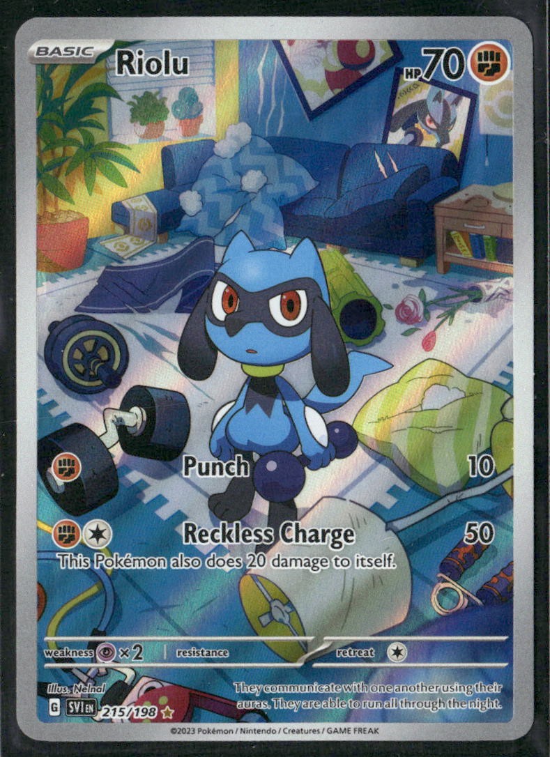 Riolu SV01: Scarlet & Violet Base Set #215/198