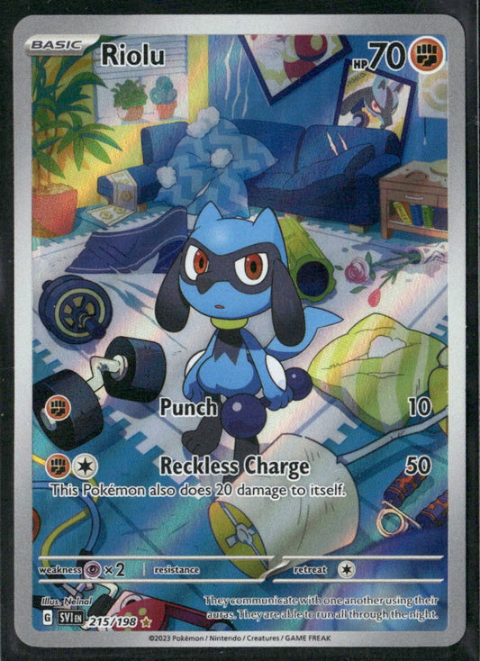 Riolu SV01: Scarlet & Violet Base Set #215/198