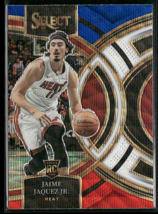 2023-24 Panini Select #102 Jaime Jaquez Jr. Tri-Color Prizms