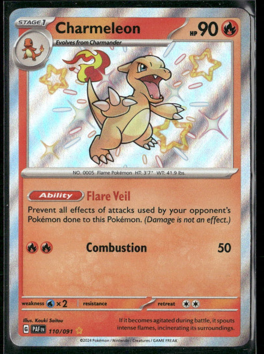 Charmeleon SV: Paldean Fates #110/091