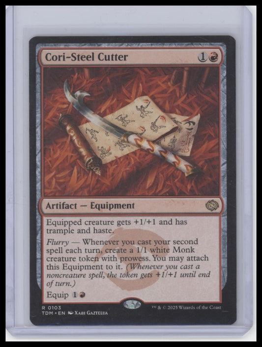 Cori-Steel Cutter Tarkir: Dragonstorm #103