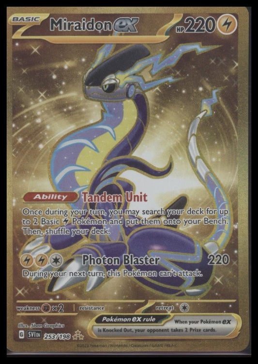 Miraidon ex SV01: Scarlet & Violet Base Set #253/198