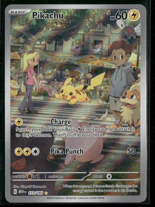 Pokemon SV: Scarlet & Violet 151 #173/165 Pikachu