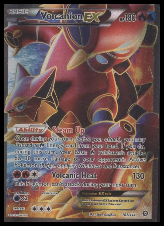 Volcanion EX (Full Art) XY - Steam Siege #107/114