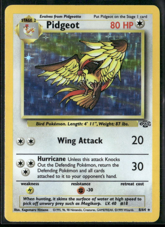 Pidgeot (8) Jungle #08/64