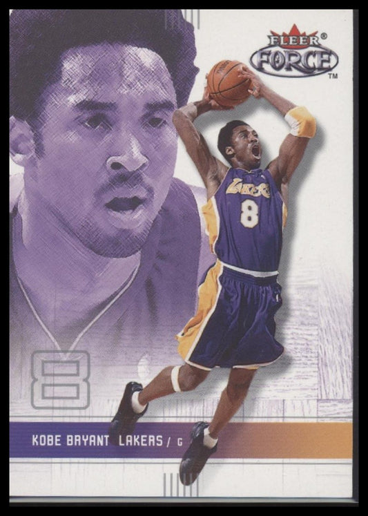 Kobe Bryant 2001-02 Fleer Force #25