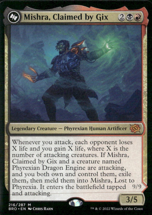 Mishra, Claimed by Gix The Brothers' War #216