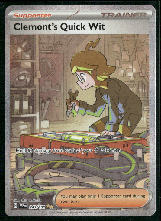 SV08: Surging Sparks #243/191 Clemont's Quick Wit