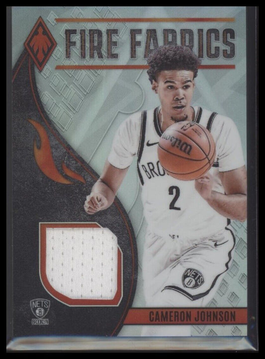 2023-24 Panini Phoenix #FF-CAM Cameron Johnson Fire Fabrics