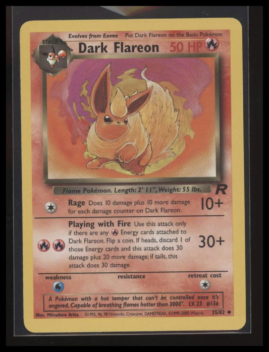 Team Rocket #35/82 Dark Flareon