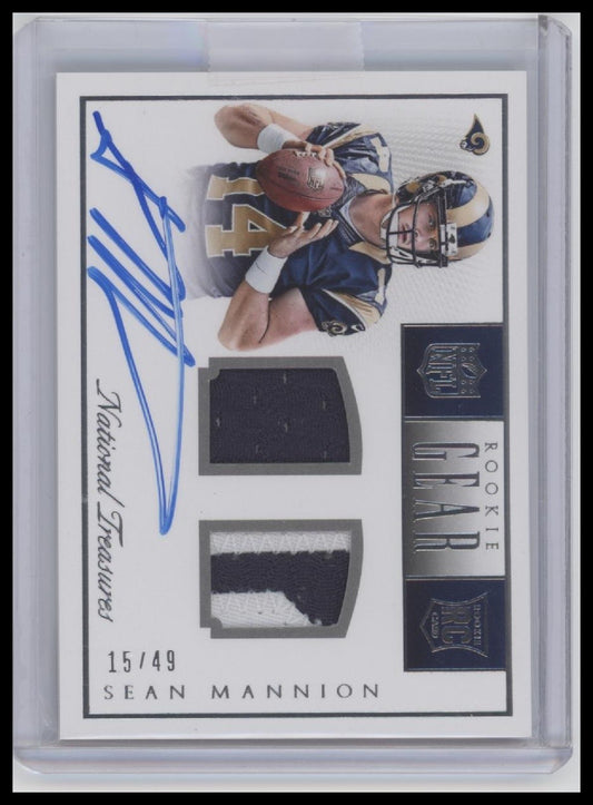 Sean Mannion 2015 Panini National Treasures #/99 Rookie Gear