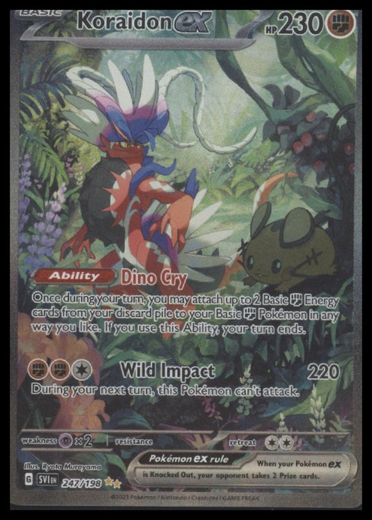 Koraidon ex SV01: Scarlet & Violet Base Set #247/198