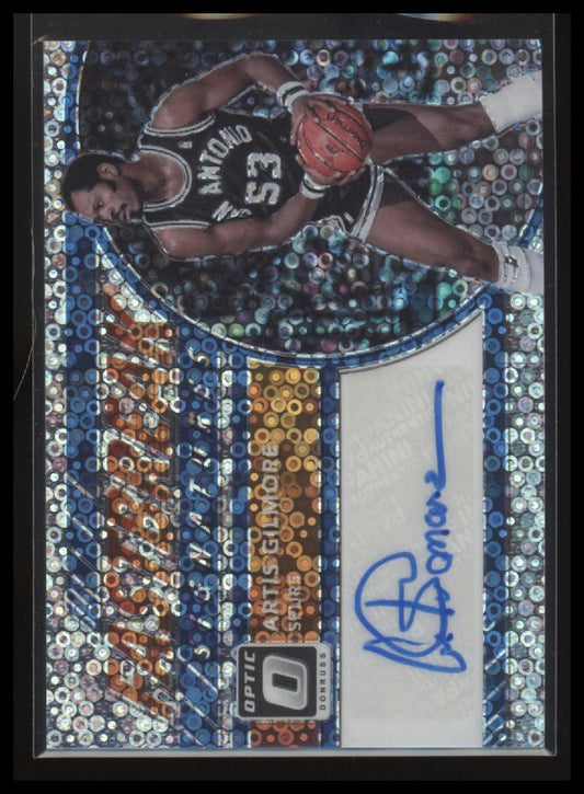 2017-18 Donruss Optic #FB-AGM Artis Gilmore Fast Break Signatures