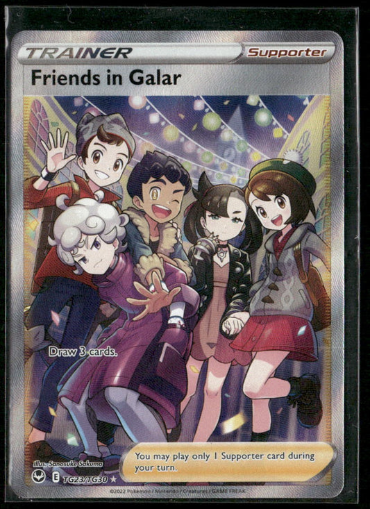 Friends in Galar SWSH12: Silver Tempest Trainer Gallery #TG23/TG30