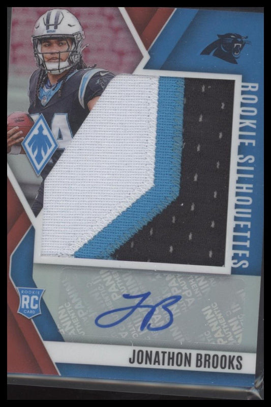Jonathon Brooks 2024 Panini Phoenix #RS-JBS Rookie Silhouettes #/99