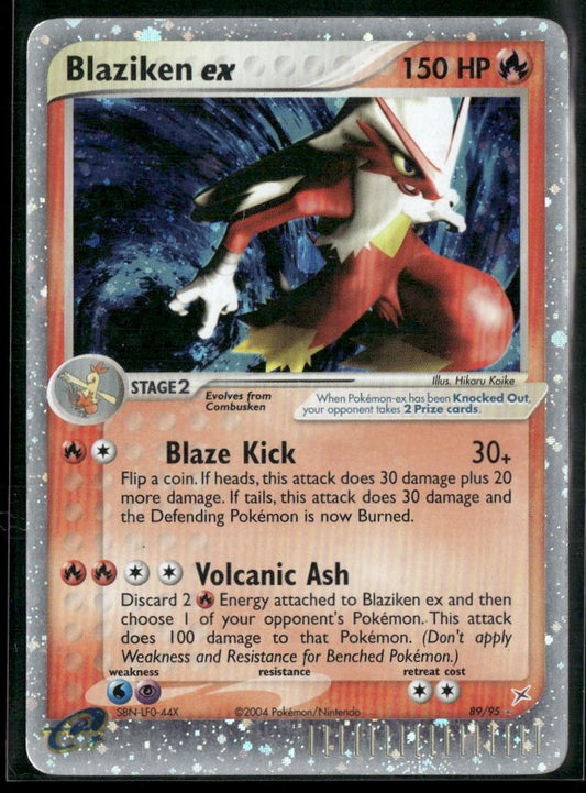 Pokemon Team Magma vs Team Aqua #89/95 Blaziken ex