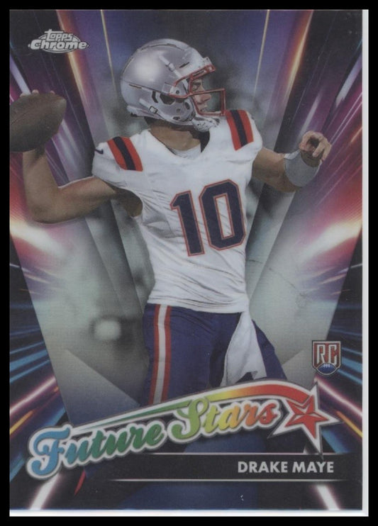 Drake Maye 2024 Topps Chrome #FS-3 Future Stars