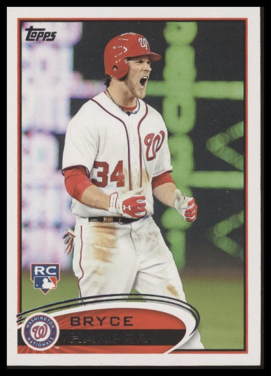 Bryce Harper 2012 Topps #661 Factory Set Bonus: Rookie Variations