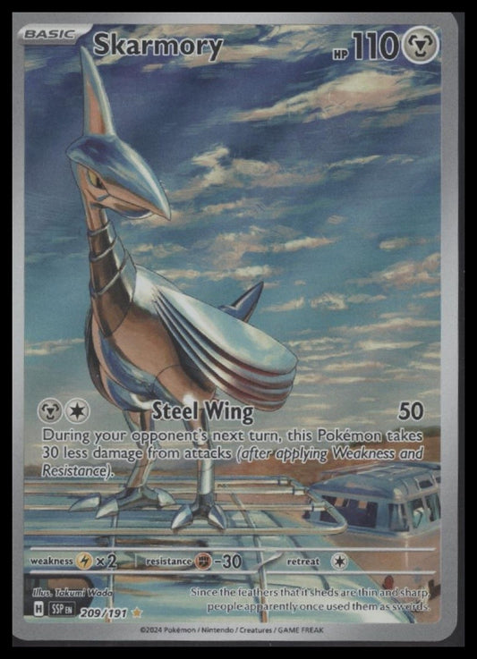 Skarmory SV08: Surging Sparks #209/191