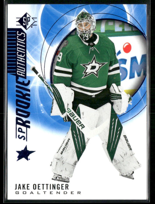 2020-21 SP #136 Jake Oettinger Blue