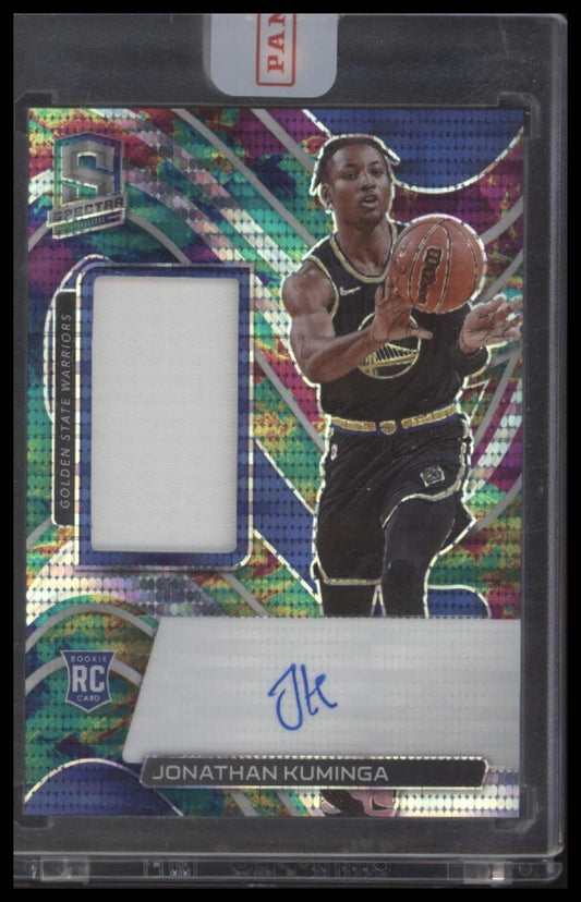 Jonathan Kuminga 2021-22 Panini Spectra #181 #/99 Patch Auto
