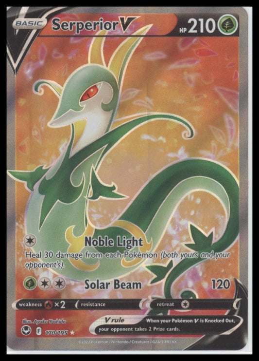 Serperior V (Full Art) SWSH12: Silver Tempest #170/195