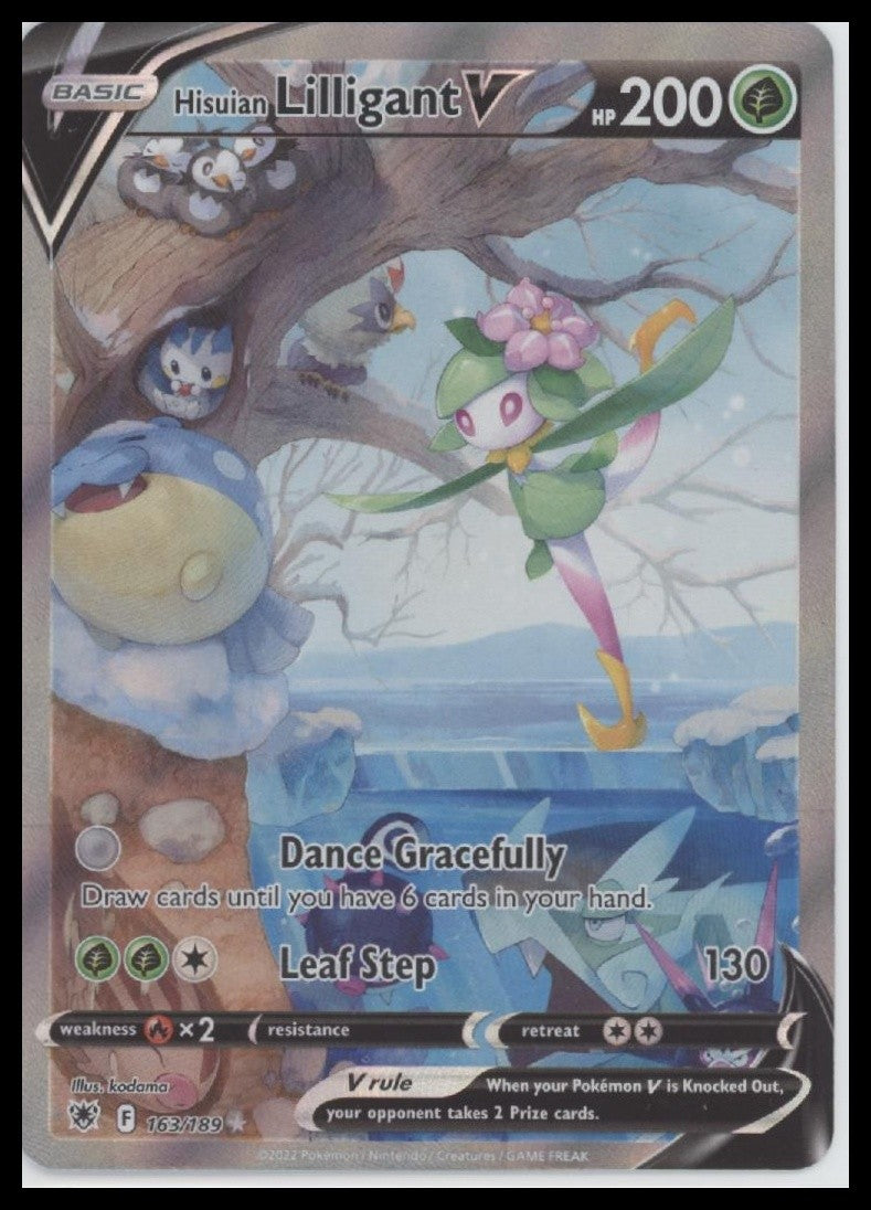 Hisuian Lilligant V (Alternate Full Art) SWSH10: Astral Radiance #163/189