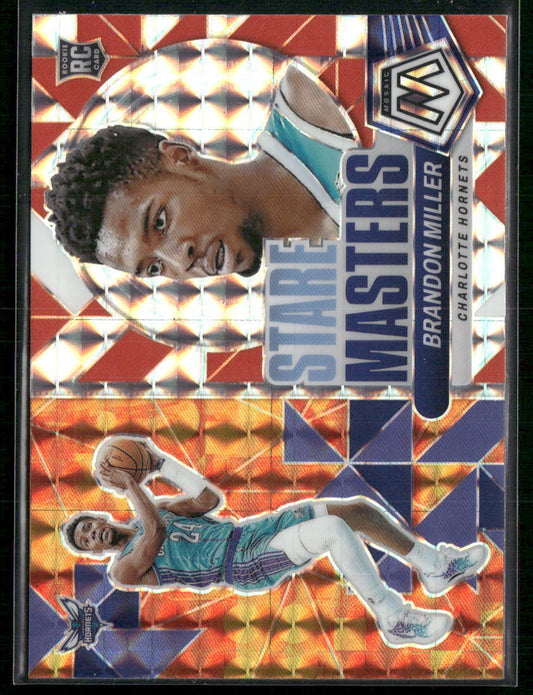 2023-24 Panini Mosaic #7 Brandon Miller Stare Masters Mosaic