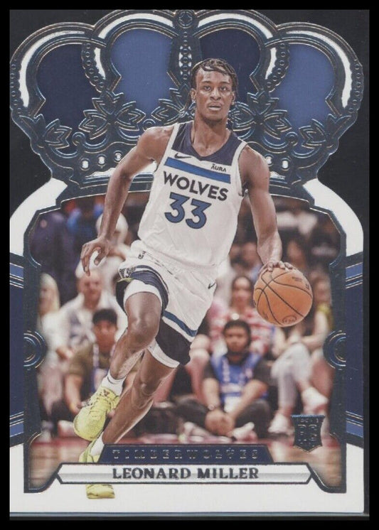2023-24 Panini Crown Royale #96 Leonard Miller