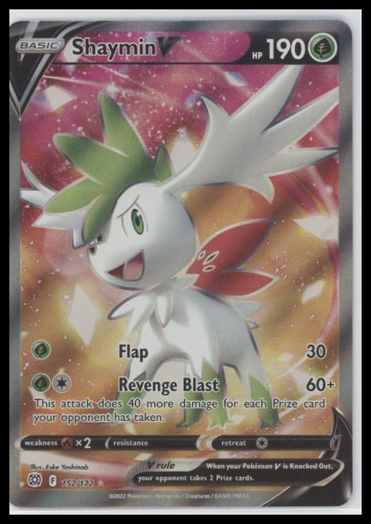 Shaymin V (Full Art) SWSH09: Brilliant Stars #152/172
