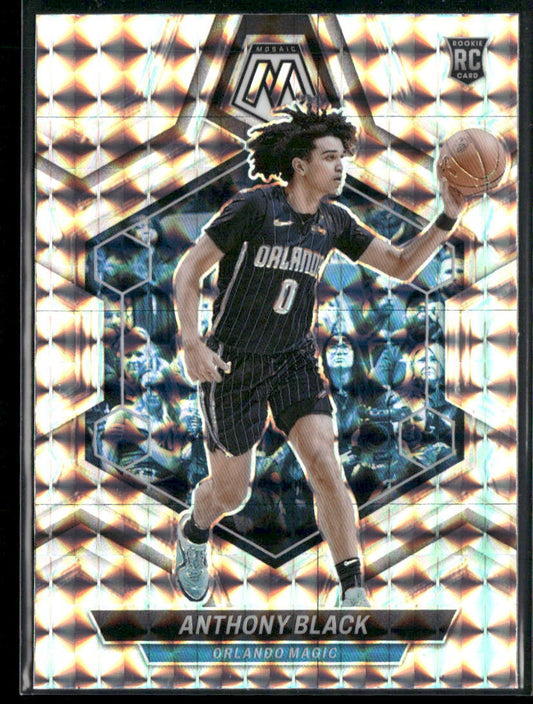 2023-24 Panini Mosaic #225 Anthony Black Mosaic