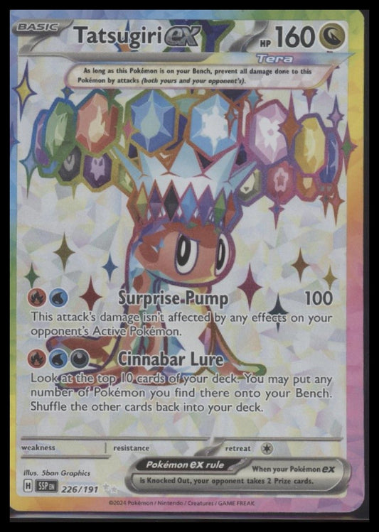 Tatsugiri ex SV08: Surging Sparks #226/191