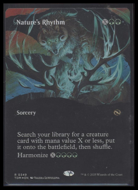 Nature's Rhythm (Borderless) Tarkir: Dragonstorm #349